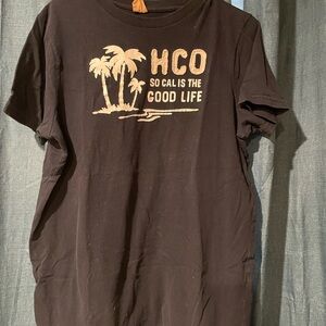 Hollister Black Graphic Tee